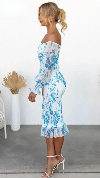 Maribel - Women's A-line Midi Dress - photo 10