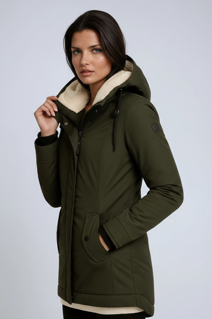 Frida - Women's Fleece Hooded Coat - photo 4