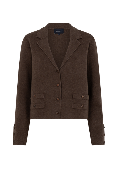 Quinn - Women's Boucle Lapels Blazer - photo 1