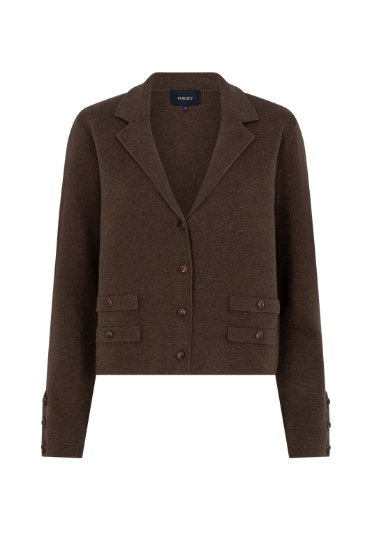 Quinn - Women's Boucle Lapels Blazer - photo 1
