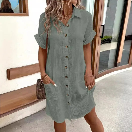 Annika - Women's Cotton Dress - photo 2