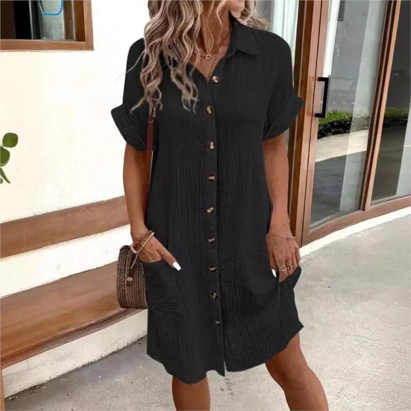 Annika - Women's Cotton Dress - photo 4