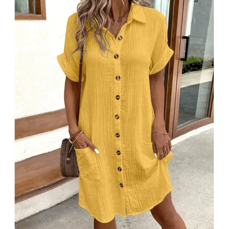Annika - Women's Cotton Dress - photo 5