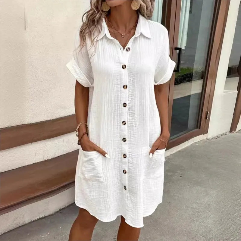 Annika - Women's Cotton Dress - photo 1