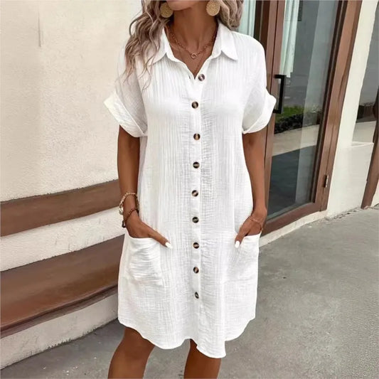 Annika - Women's Cotton Dress - photo 1