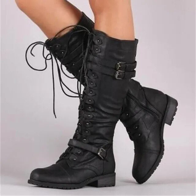 Yolande - Women's Buckles Vegan Shoes - photo 4