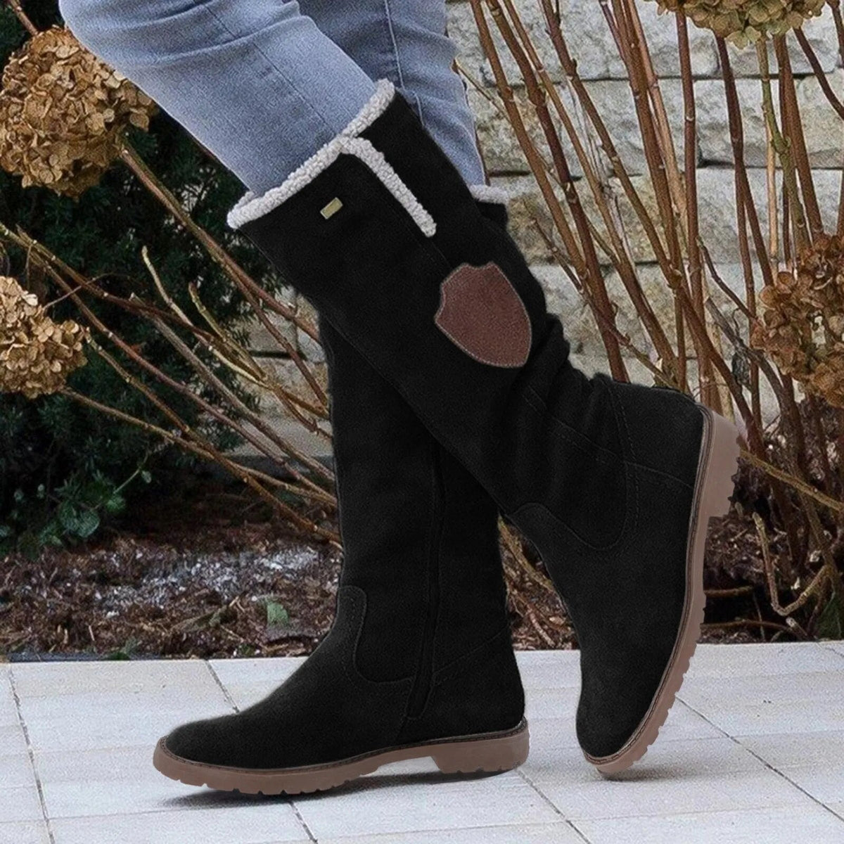 Clara - Women's Retro Winter Boots with Plush Lining - photo 3