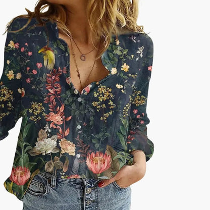 Ulla - Women's Silk Work Top - photo 9