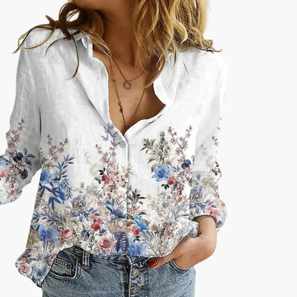 Ulla - Women's Silk Work Top - photo 10