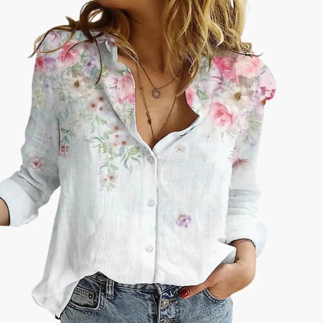 Ulla - Women's Silk Work Top - photo 7