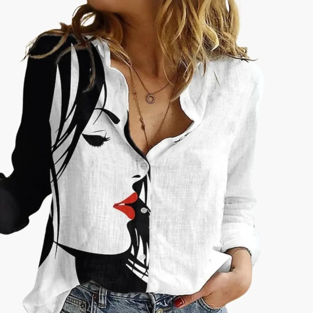 Ulla - Women's Silk Work Top - photo 6