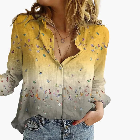 Ulla - Women's Silk Work Top - photo 2