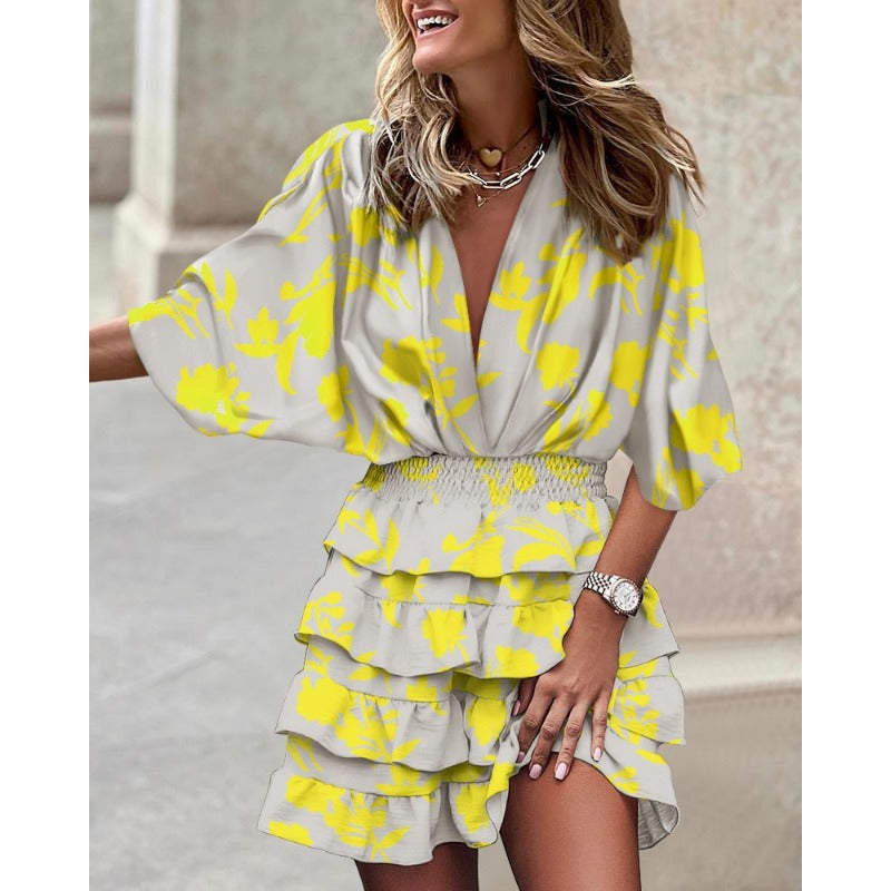 Ellie - Women's Floral Mini Dress - photo 7
