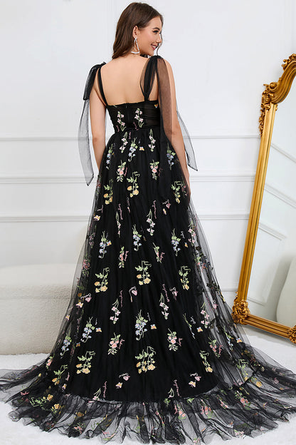 Macy - Women's Tulle A-Line Evening Dress - photo 3
