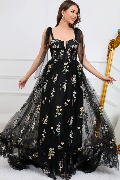 Macy - Women's Tulle A-Line Evening Dress - photo 1