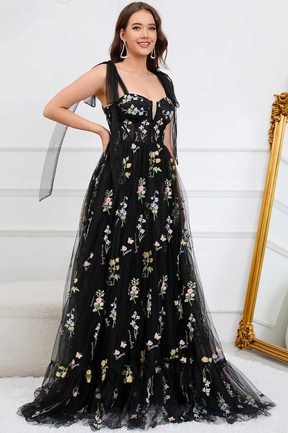 Macy - Women's Tulle A-Line Evening Dress - photo 5