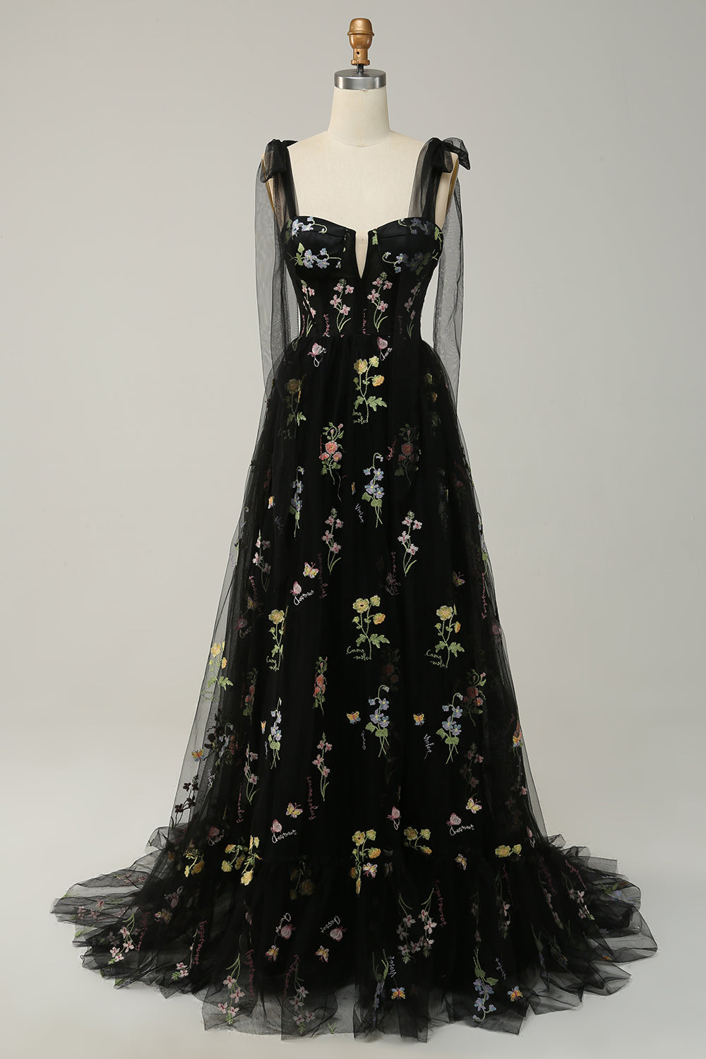Macy - Women's Tulle A-Line Evening Dress - photo 6