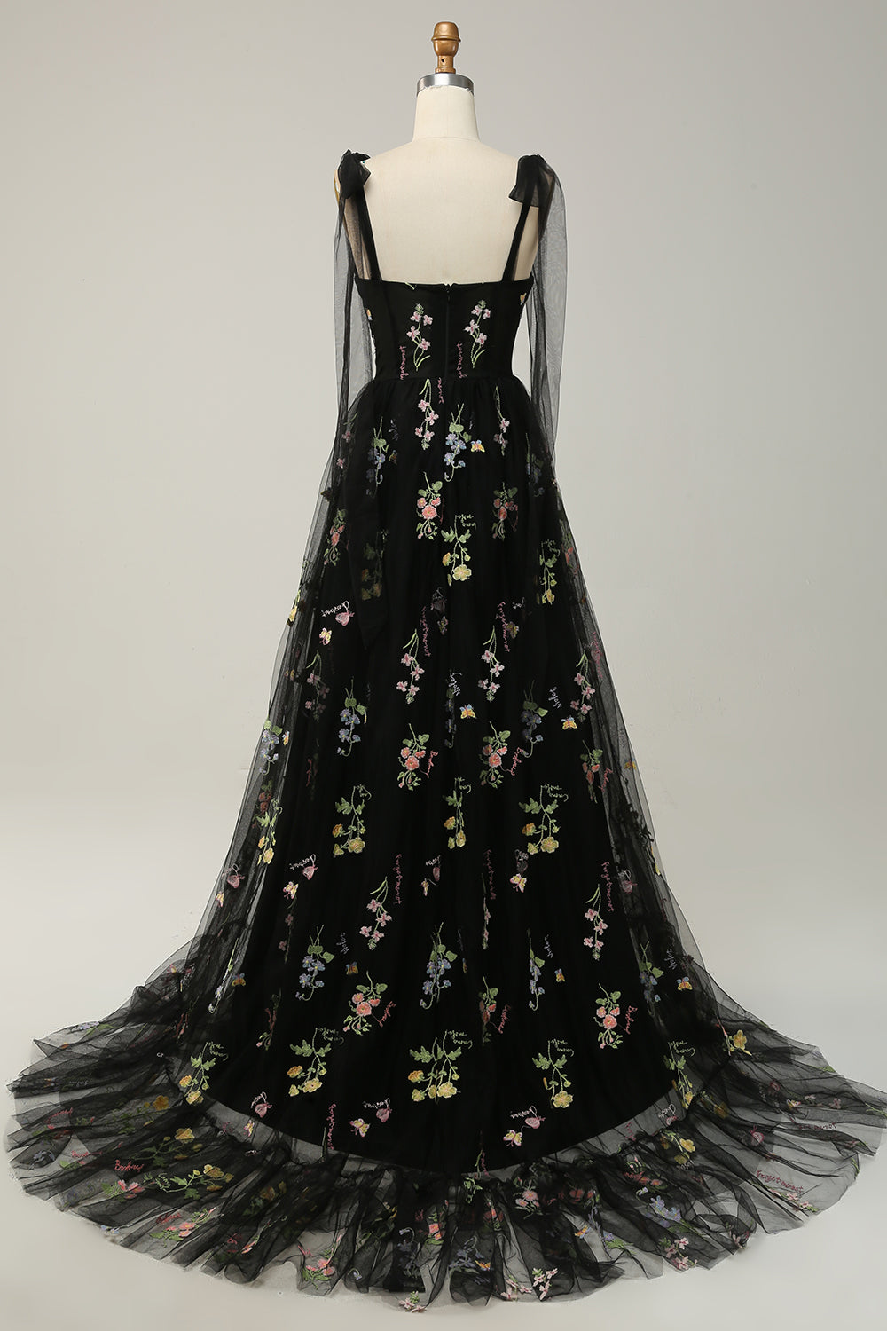 Macy - Women's Tulle A-Line Evening Dress - photo 7