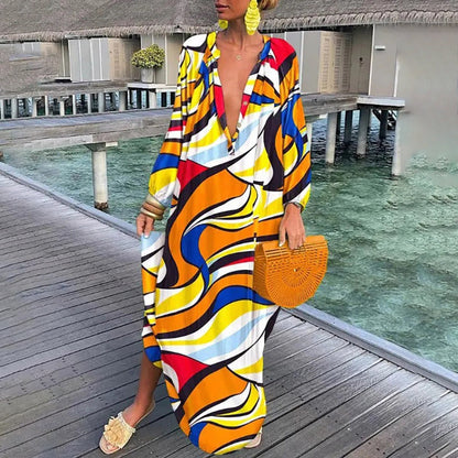 Amaia - Women's Caftan Maxi Dress