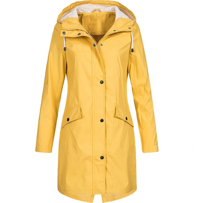 Rosanne - Giacca impermeabile con cappuccio da donna