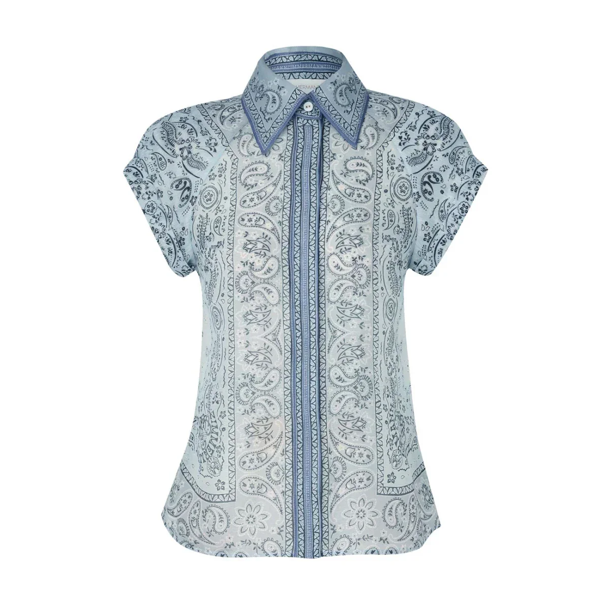 Anneliese - Women's Shirt Maxi Dress - photo 5