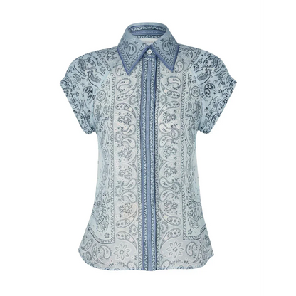 Anneliese - Women's Shirt Maxi Dress - photo 5