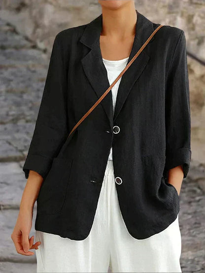 Rosalyn - Blazer di lino da donna