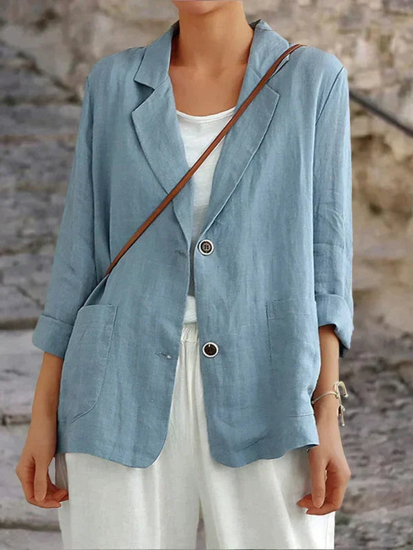 Rosalyn - Blazer di lino da donna