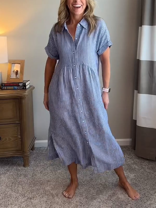 Liora - Women's Shirt Short Dress - photo 11