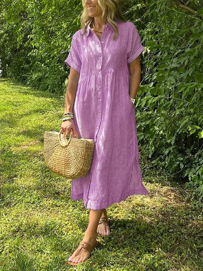 Liora - Women's Shirt Short Dress - photo 6