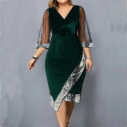 Theodora - Women's Sequin Party Dress - photo 1