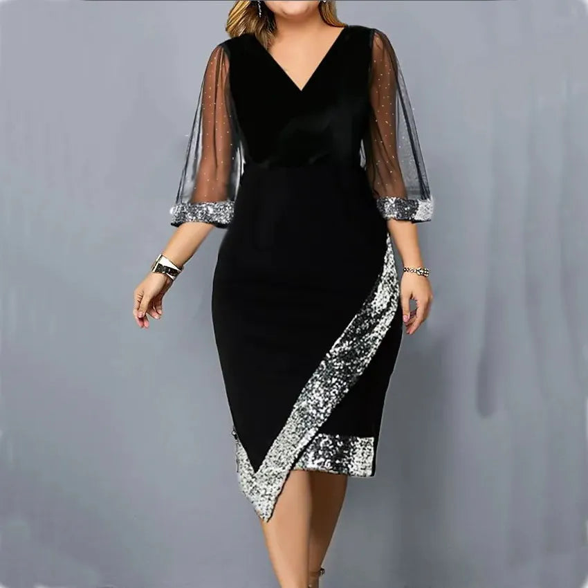 Theodora - Women's Sequin Party Dress - photo 8