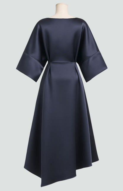 Vanya - Women's Draped Midi Dress - photo 8