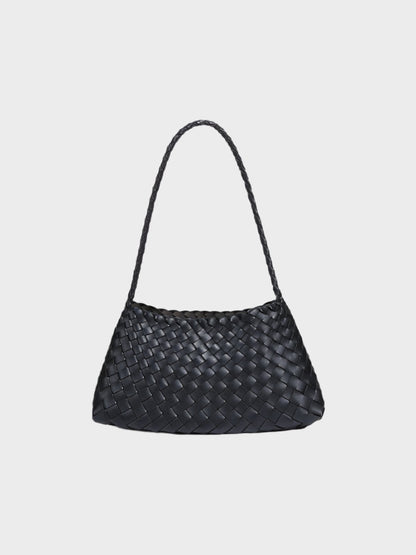 Aira - Women's Faux Leather Braided Handbag - photo 1