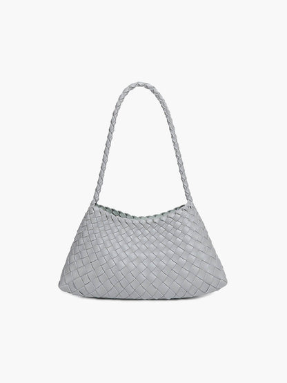 Aira - Women's Faux Leather Braided Handbag - photo 11