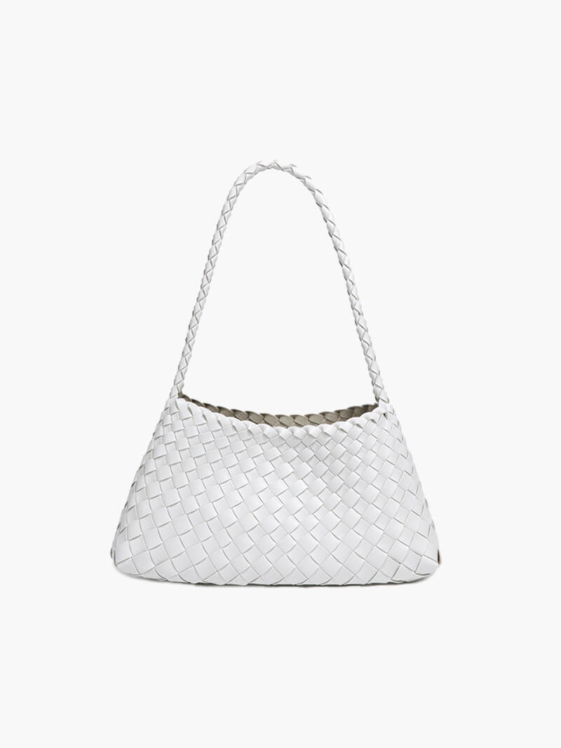 Aira - Women's Faux Leather Braided Handbag - photo 9