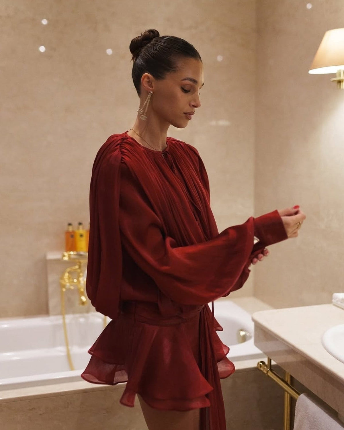 Giselle - Women's Relaxed Mini Dress - photo 3