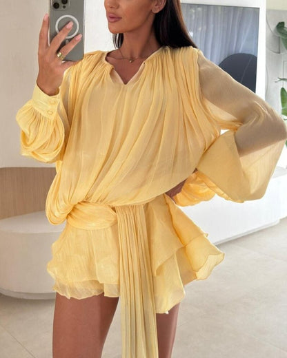 Giselle - Women's Relaxed Mini Dress - photo 5