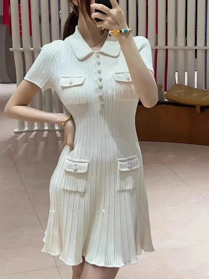 Perrine - Women's Mini Knit Dress - photo 1
