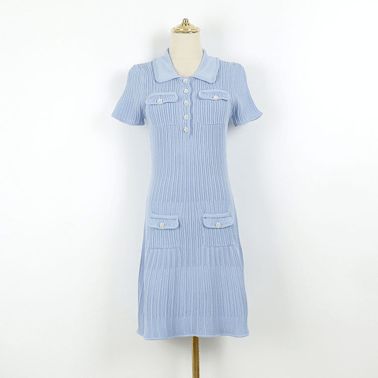 Perrine - Women's Mini Knit Dress - photo 7