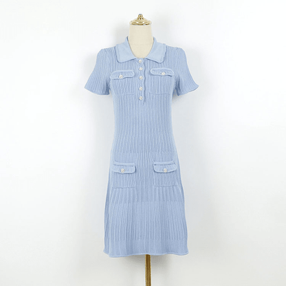 Perrine - Women's Mini Knit Dress - photo 7