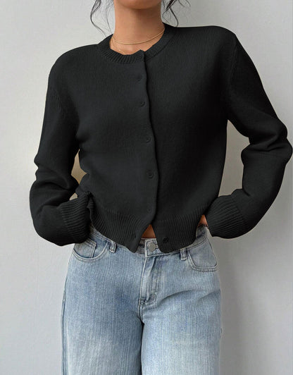 Elowen - Women's Cropped Ribbed Sweater - photo 3