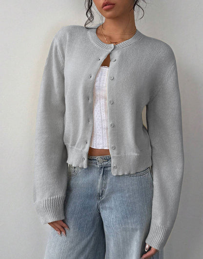 Elowen - Women's Cropped Ribbed Sweater - photo 4