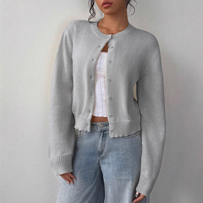 Elowen - Women's Cropped Ribbed Sweater - photo 7