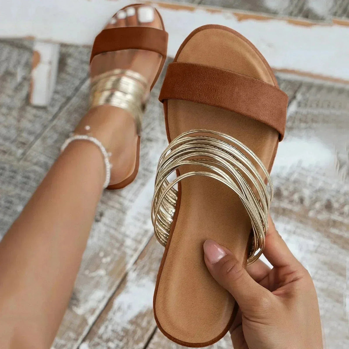 Wilhelmine - Women's Flat Sandals - photo 3