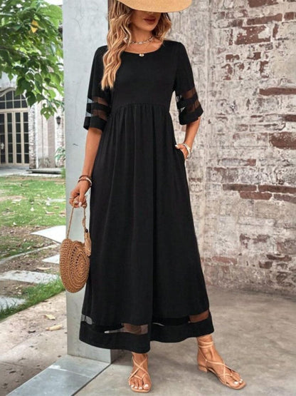 Dorothea - Women's Relaxed Maxi Dress - photo 1