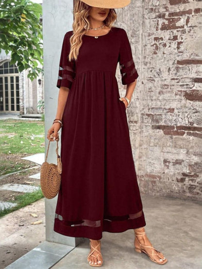 Dorothea - Women's Relaxed Maxi Dress - photo 2