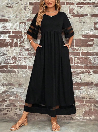 Dorothea - Women's Relaxed Maxi Dress - photo 4