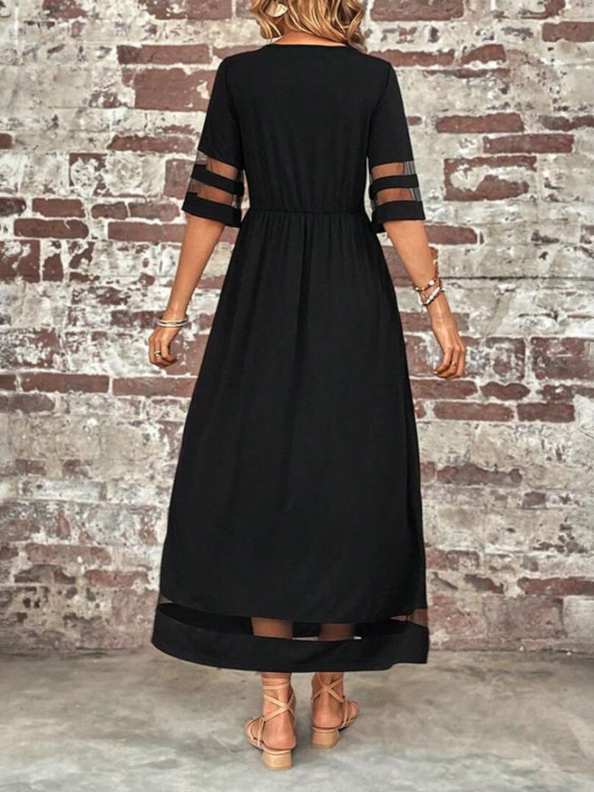 Dorothea - Women's Relaxed Maxi Dress - photo 5