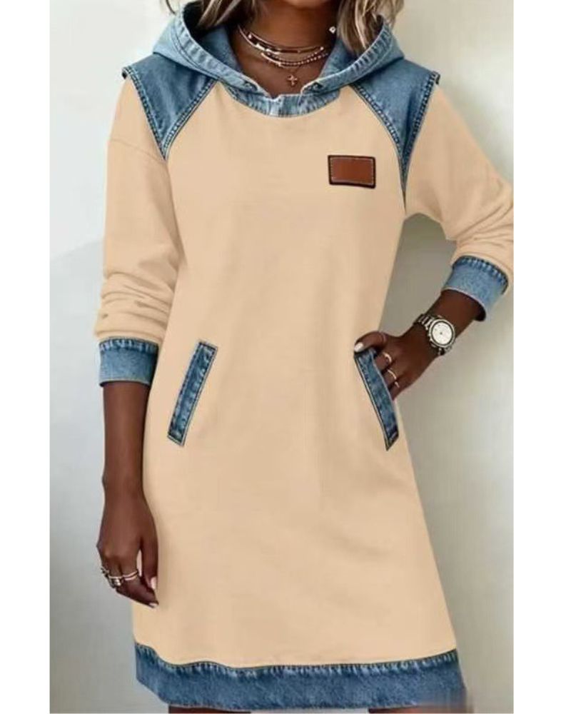 Zinnia - Women's Denim Dress - photo 4
